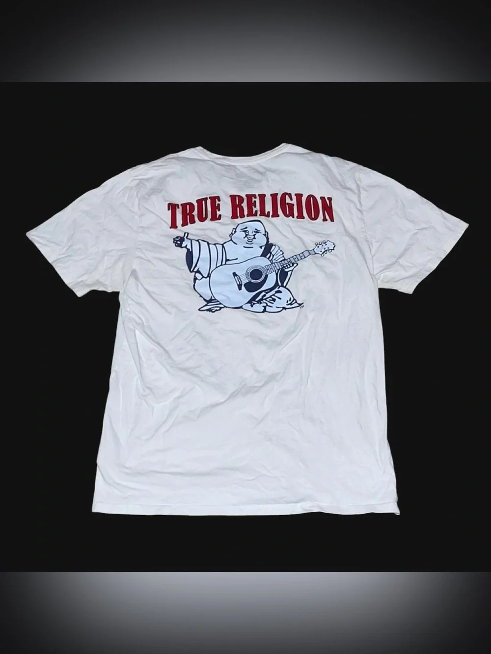 True Religion Cross Arch T-Shirt Size Large